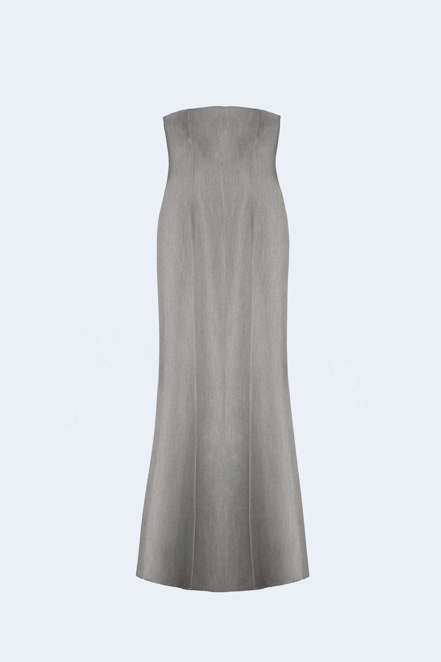 Grey Suit Fitted Dress