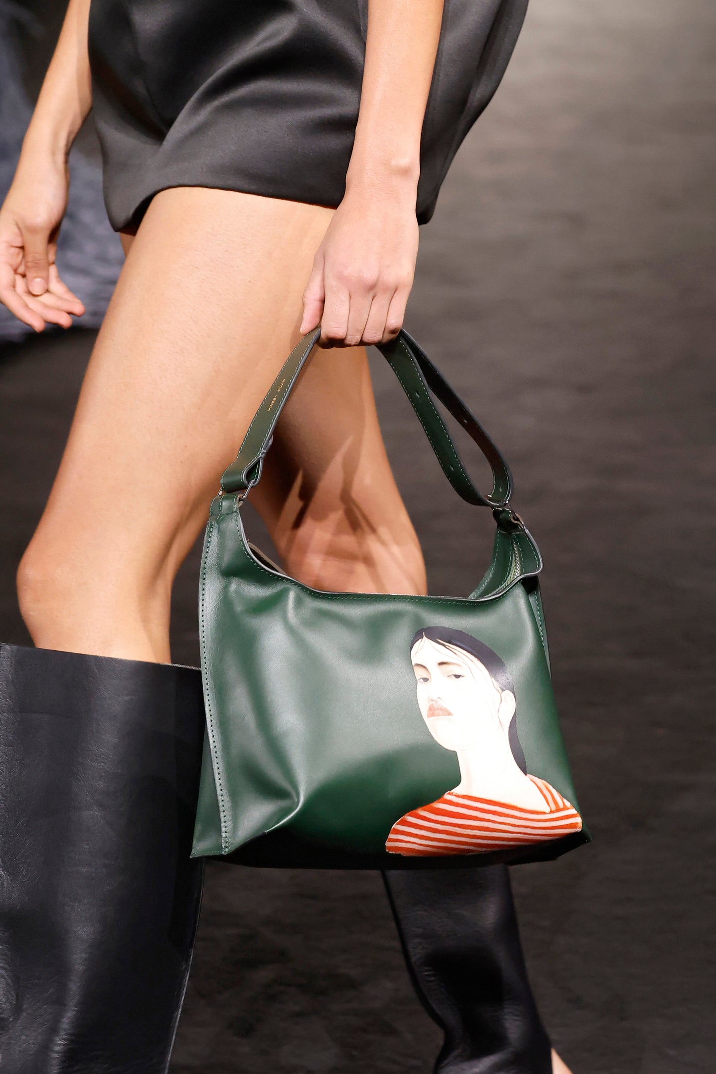 Face Special Edition Green Bag
