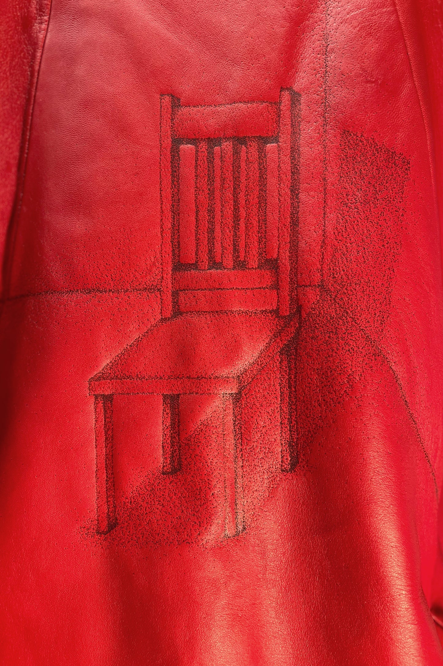 Red Leather Dress / Preorder