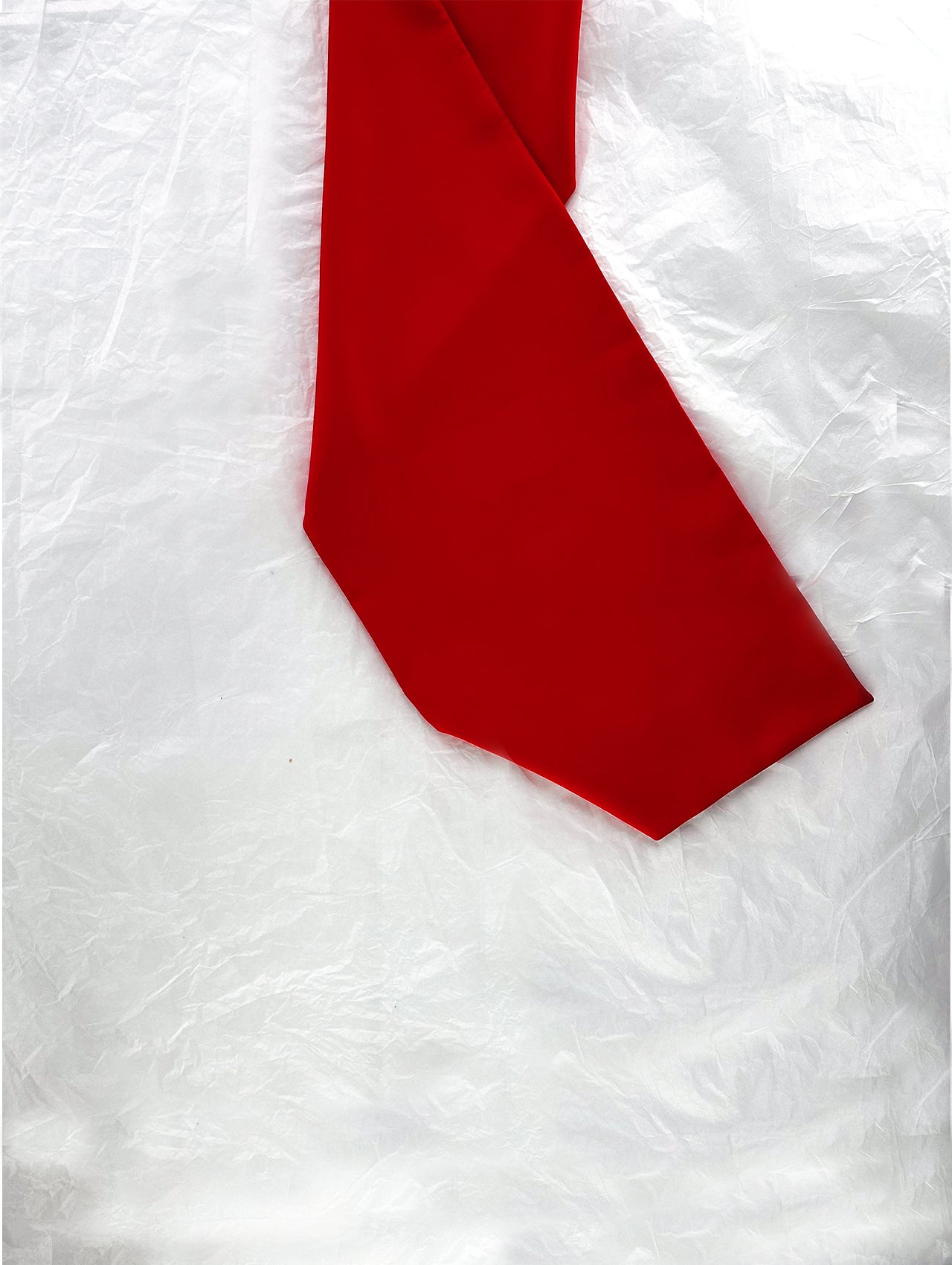 Red Asymmetrical Miniskirt