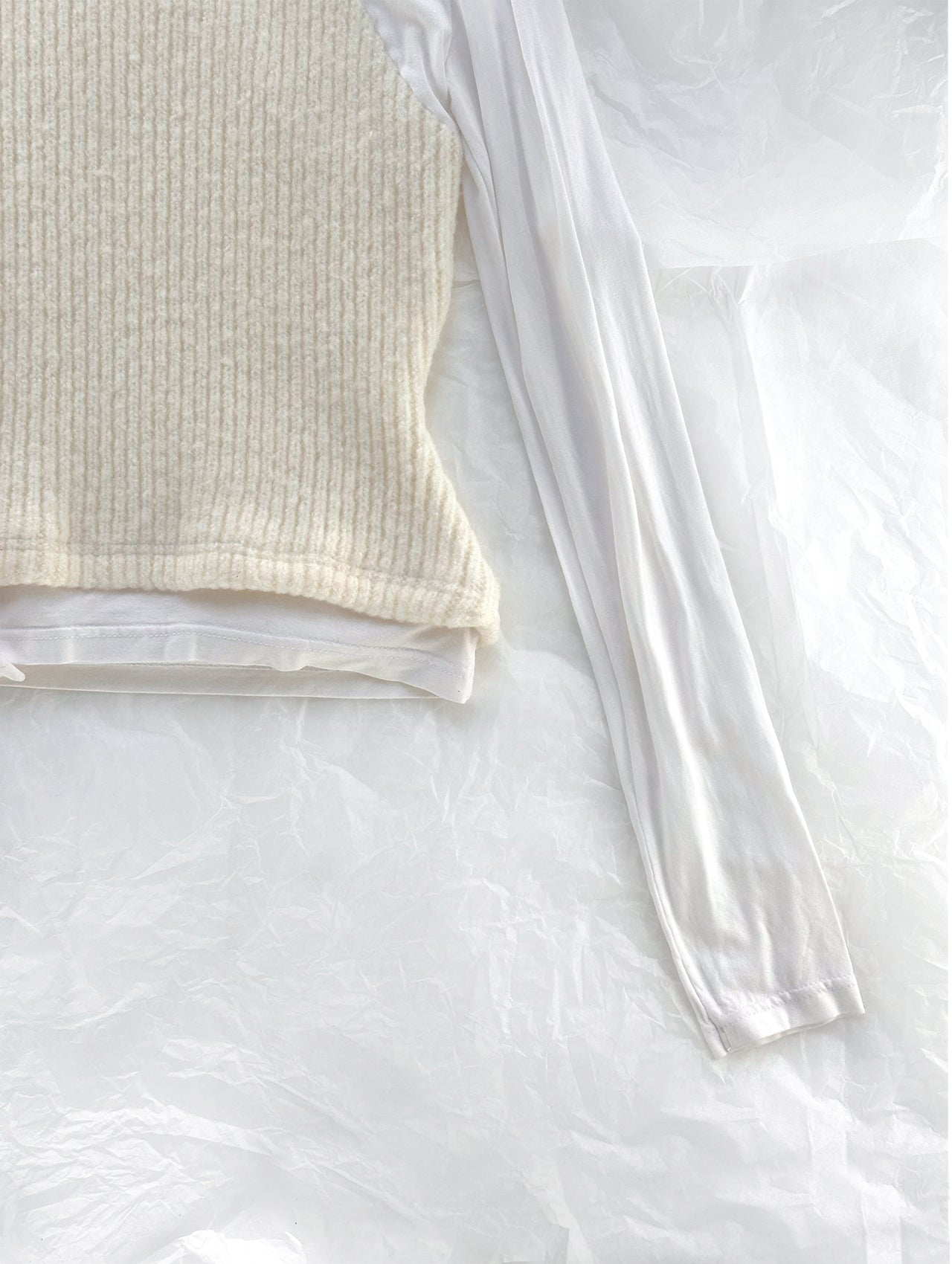 White Knit Jumper