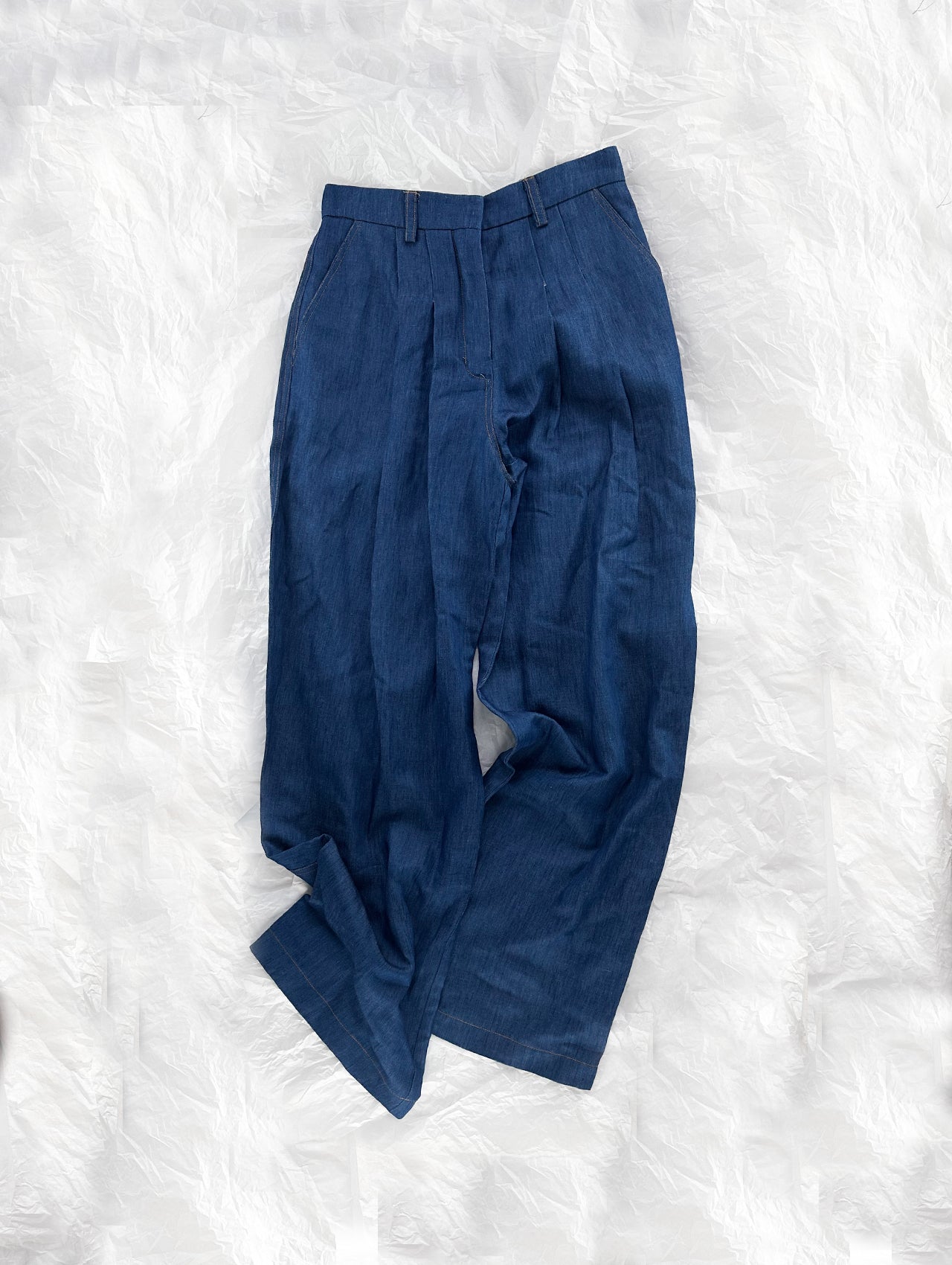 Blue Denim Long Pants