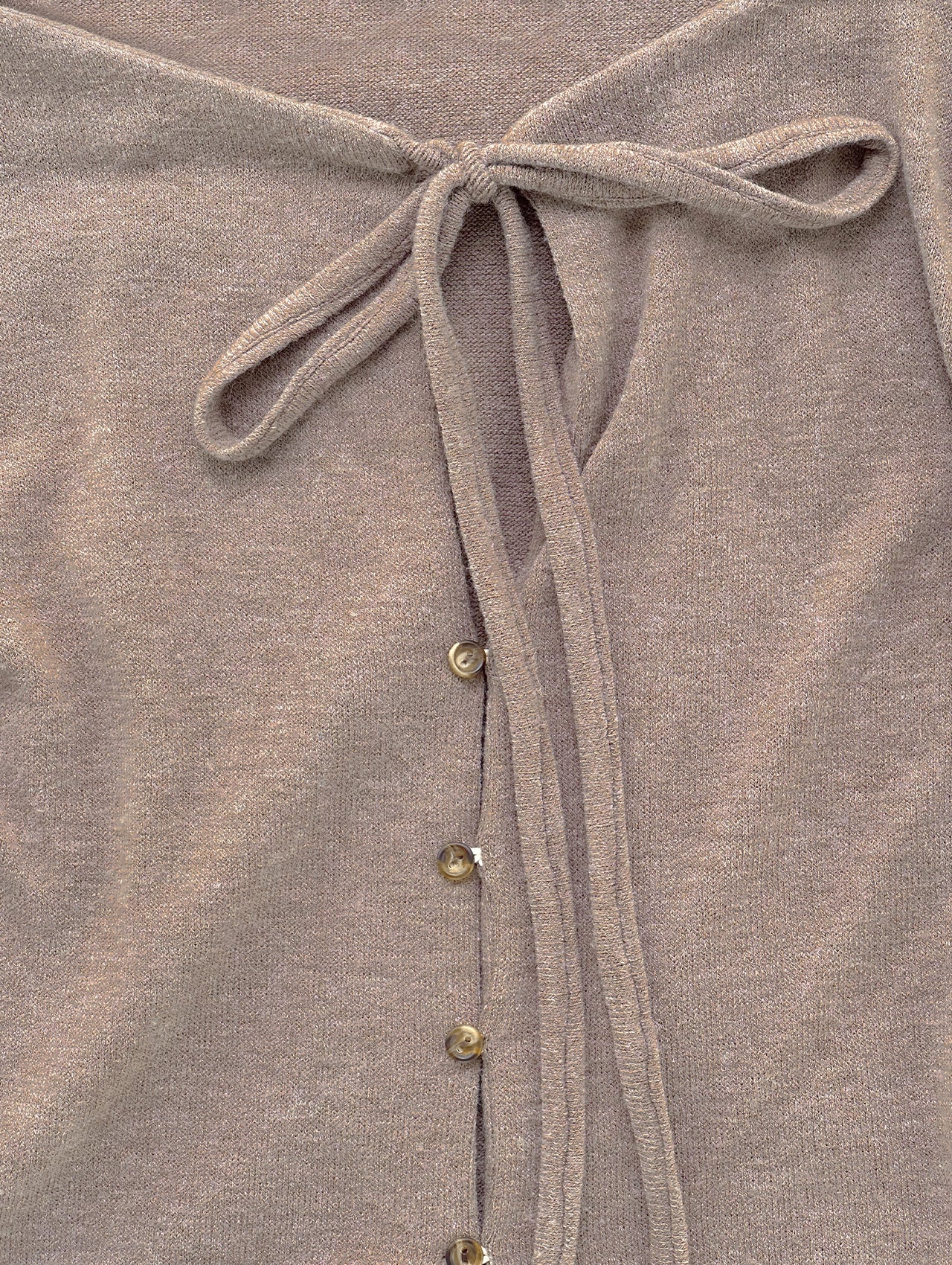 Beige Light Knit Jacket
