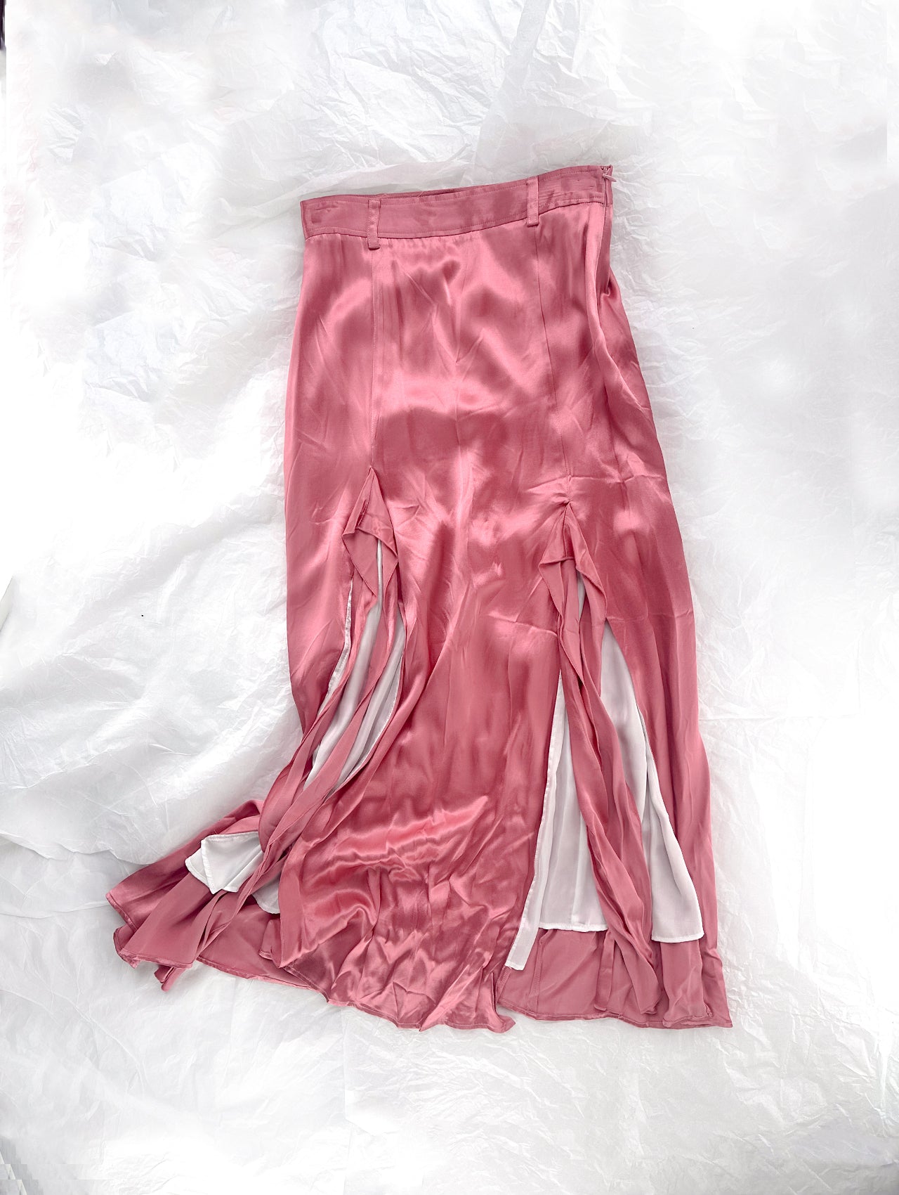 Pink Midi Skirt