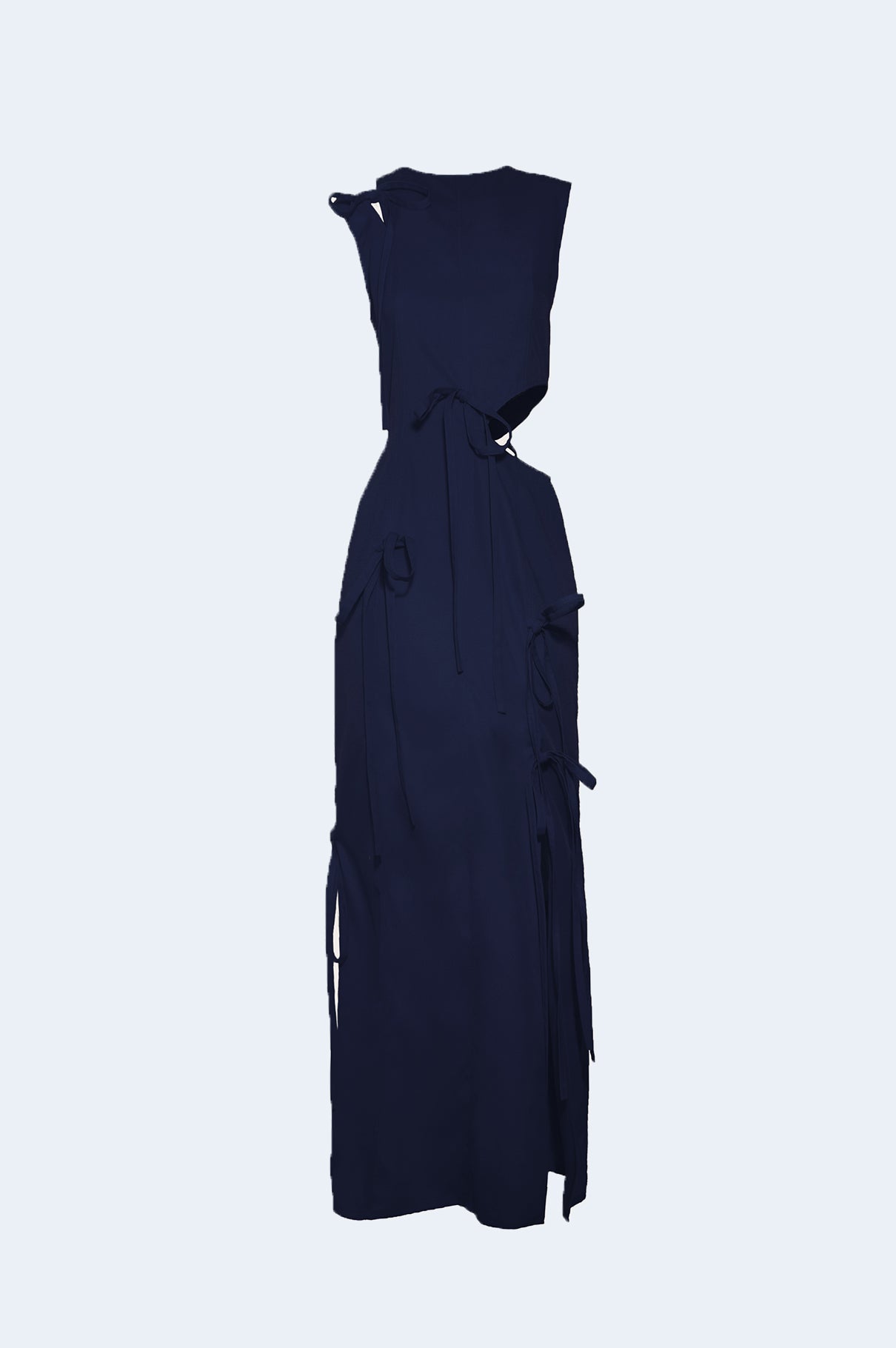 Vestido Azul Lazadas