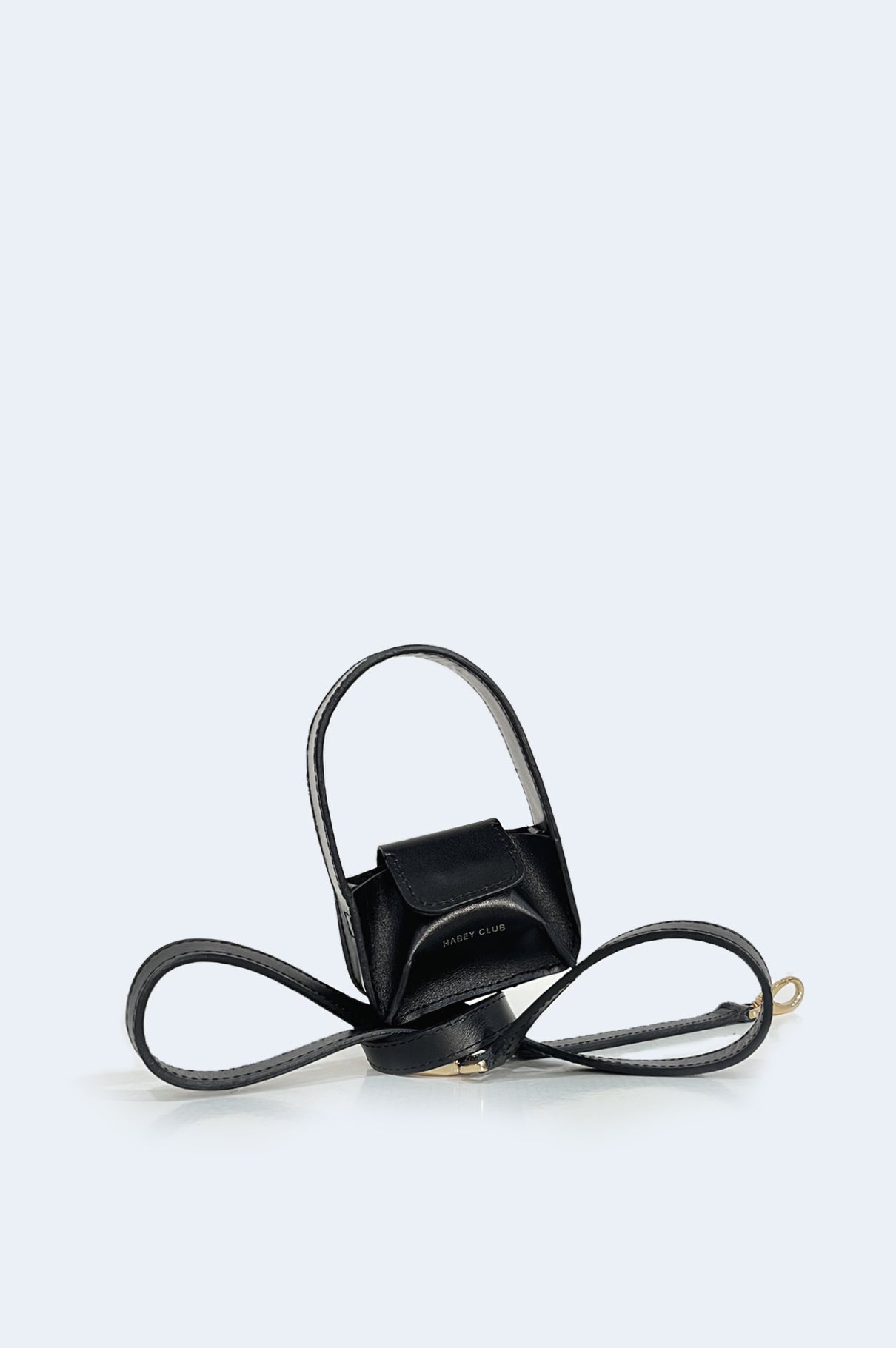 Bolso Negro Piel MicroBowl