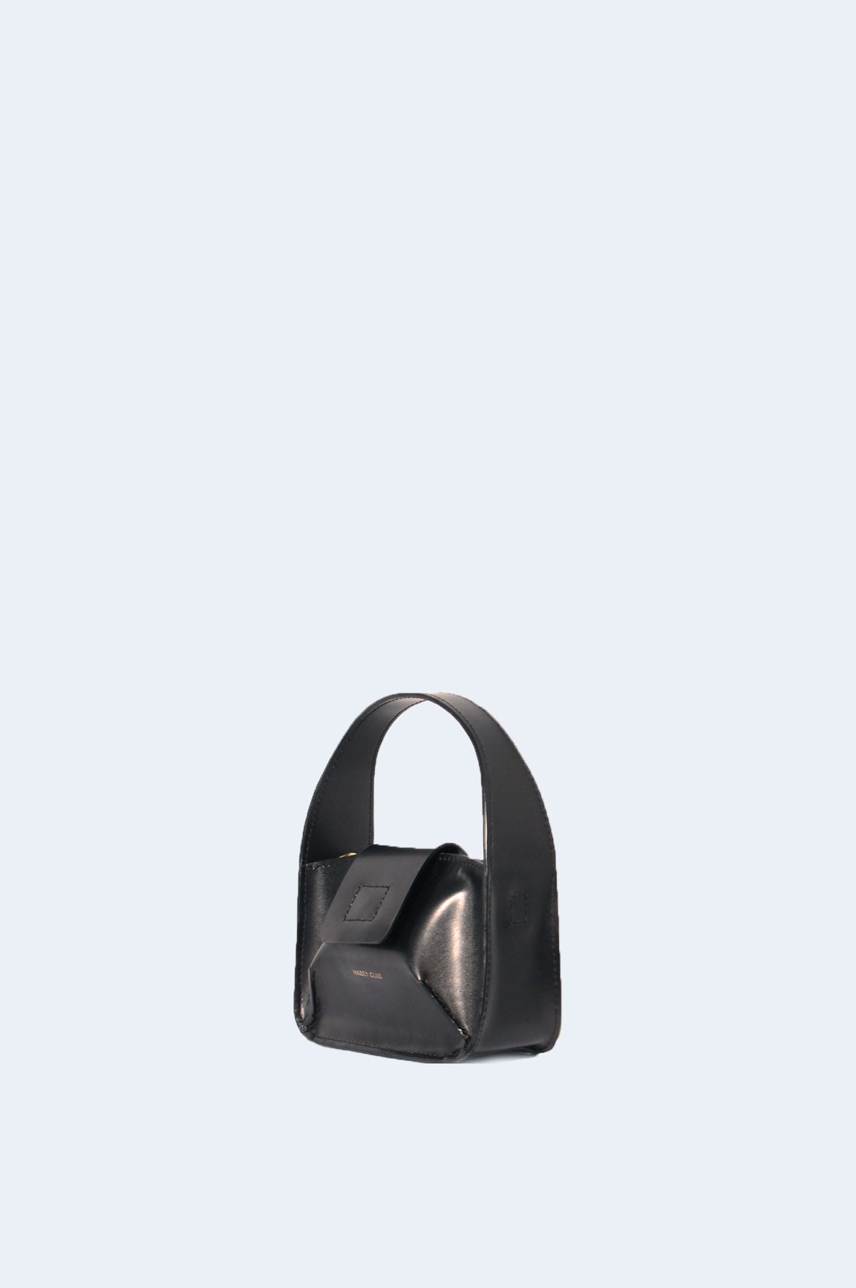 Bolso Negro Piel MiniBowl