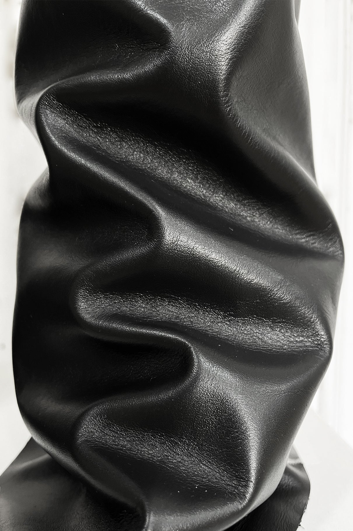 Cover Boots Black Leather