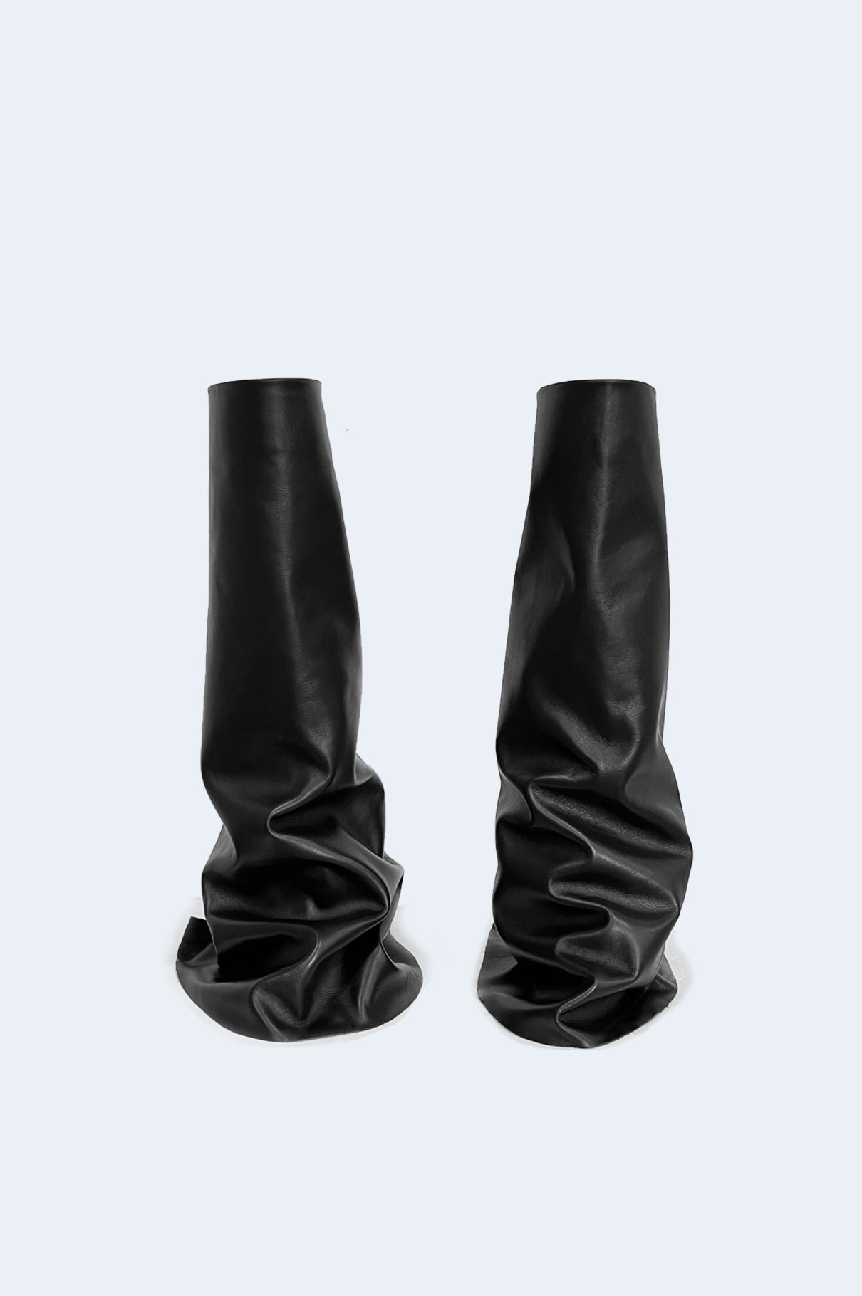 Cover Boots Black Leather