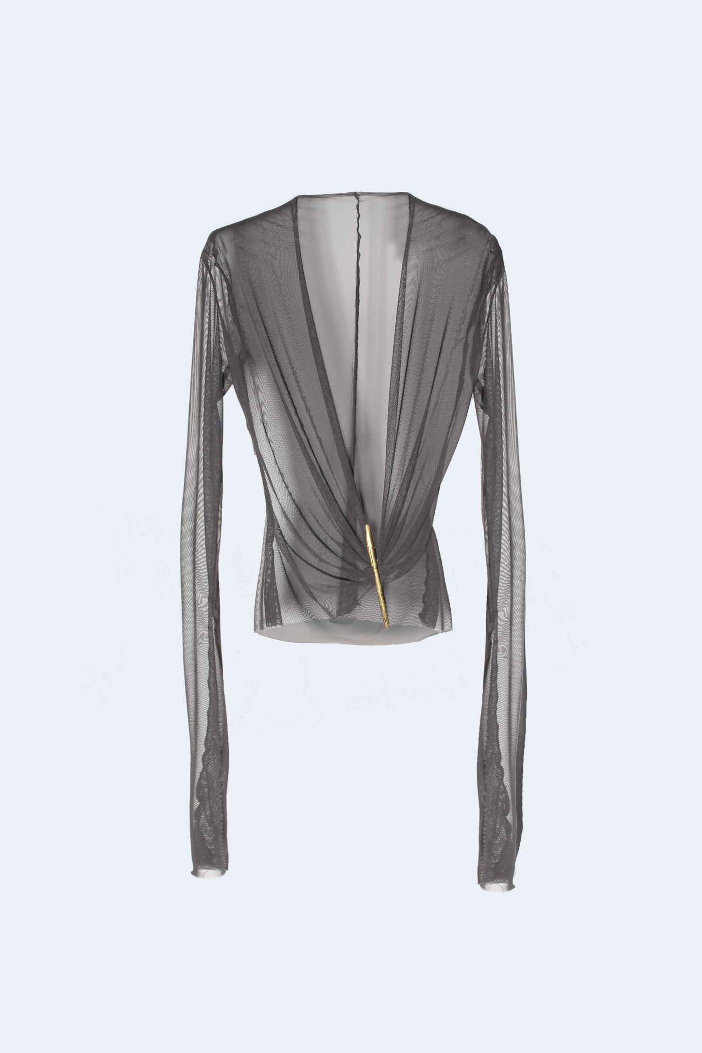 Black Tull Blouse