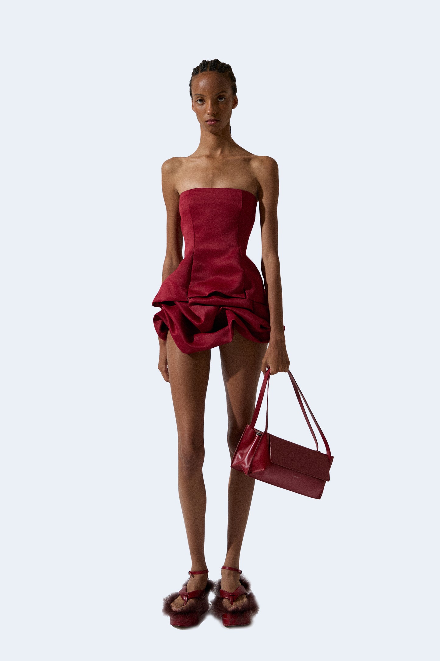 Bolso Cereza Piel Double Bag