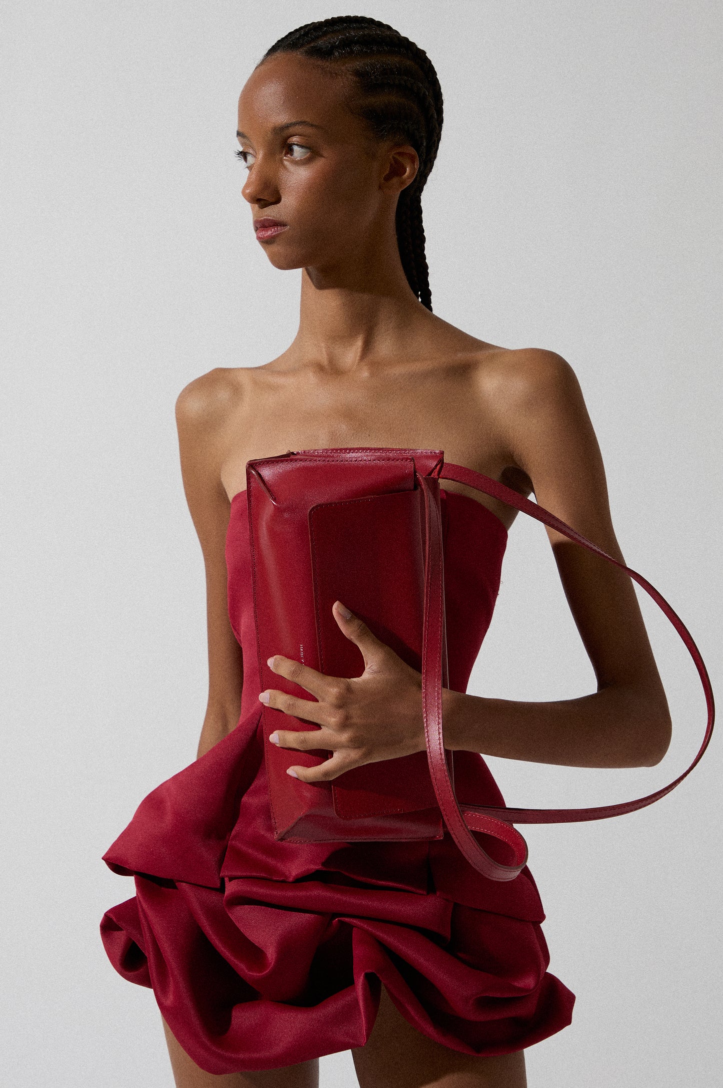 Bolso Cereza Piel Double Bag