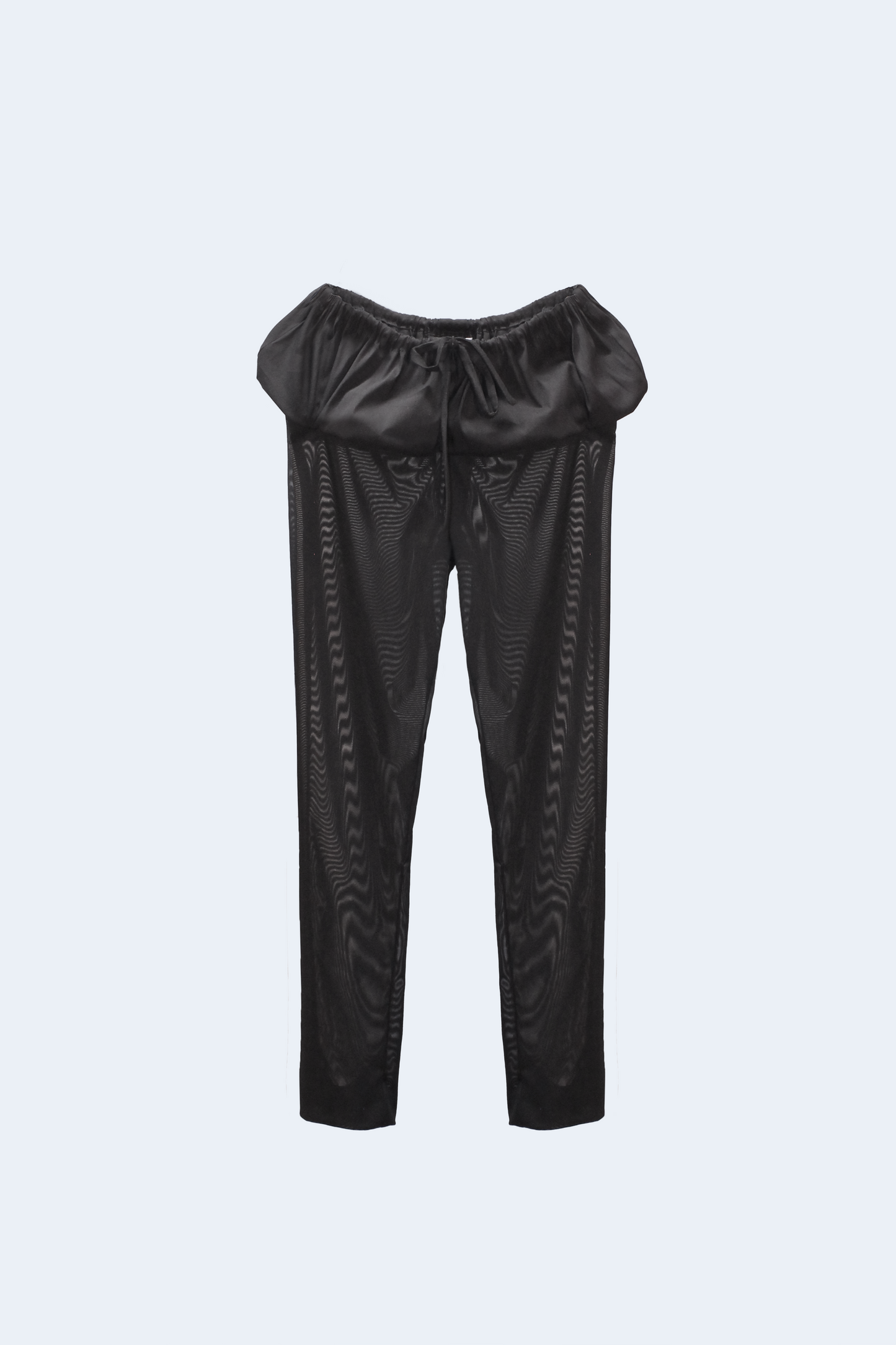 Black tul capri pants