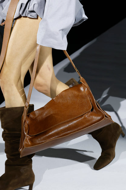 Brown Maxi Crash Bag