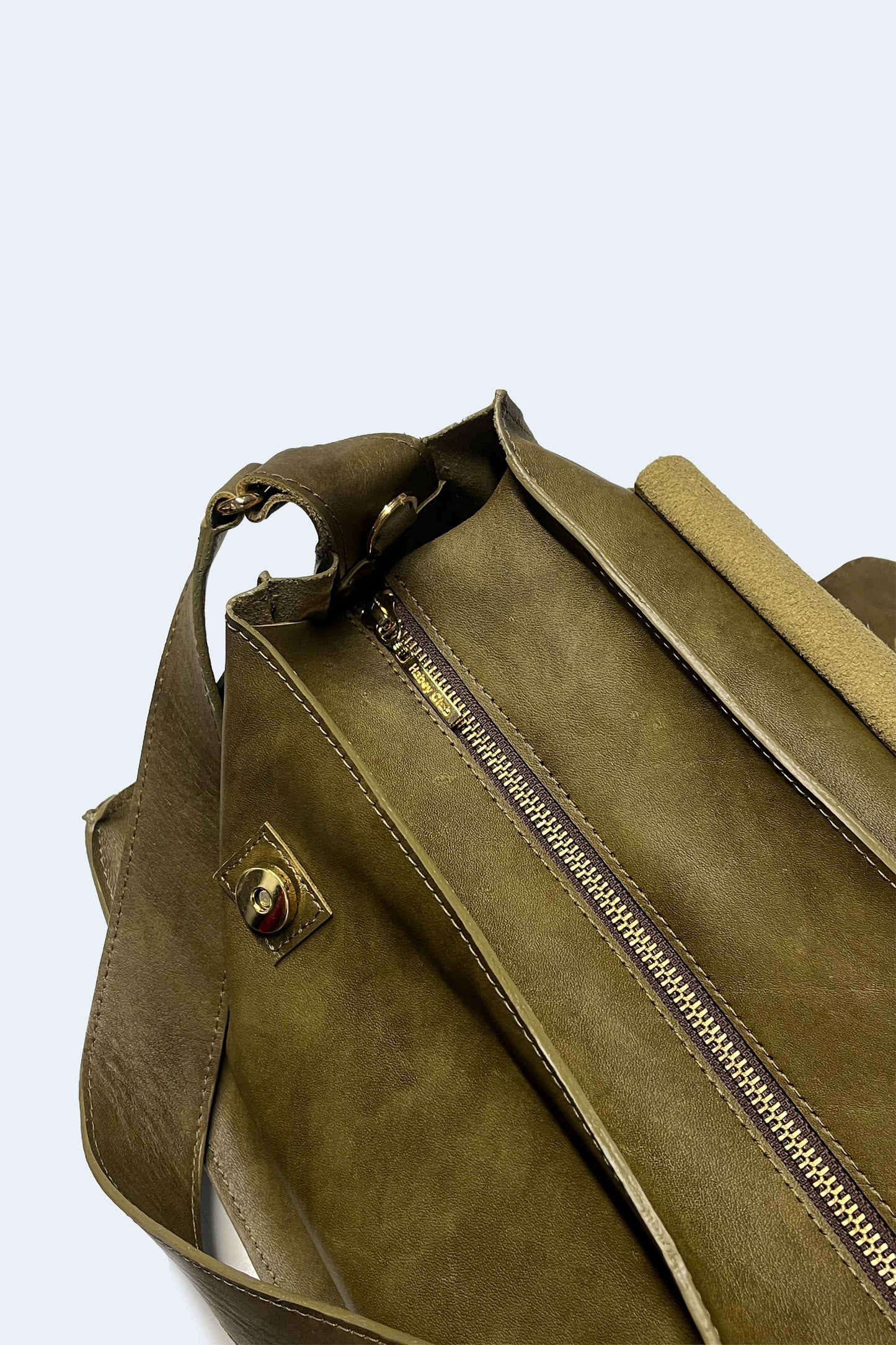 Olive Green Maxi Crash Bag