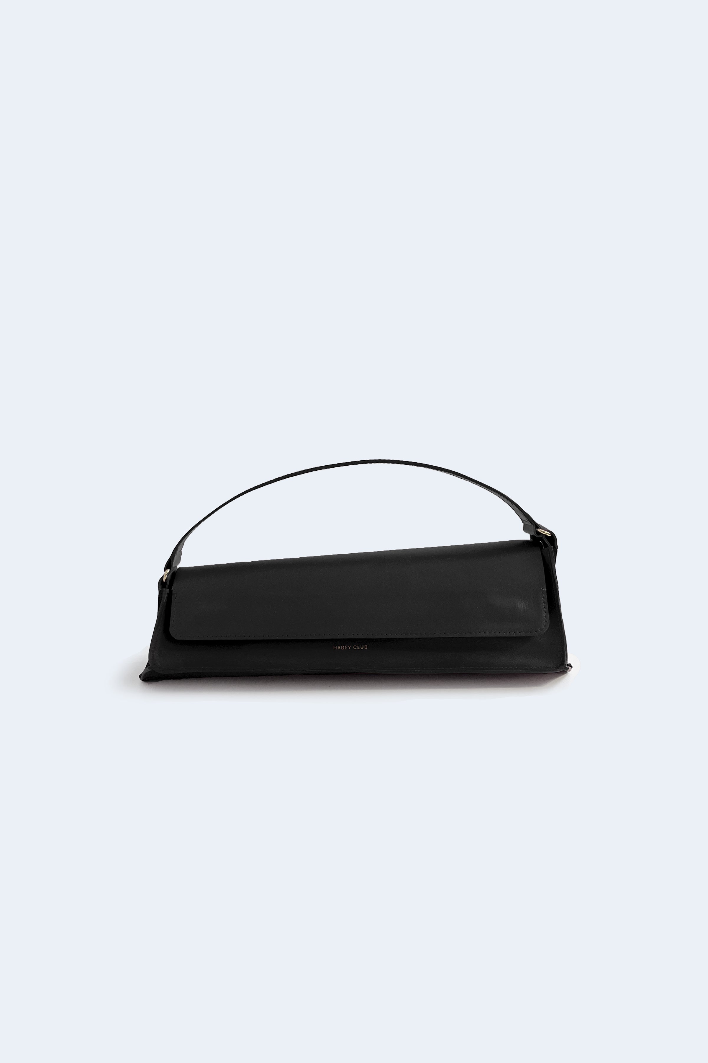 Black Elongate Crash Bag