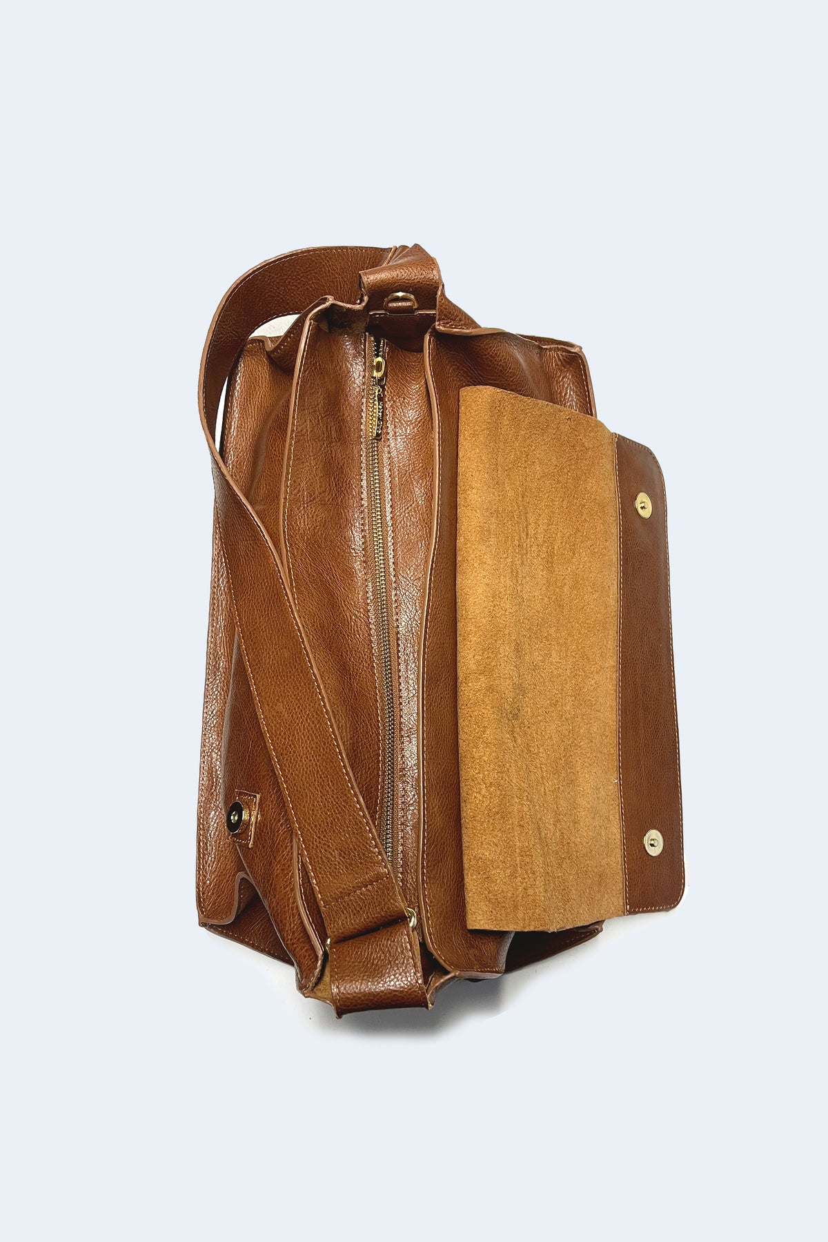 Brown Maxi Crash Bag