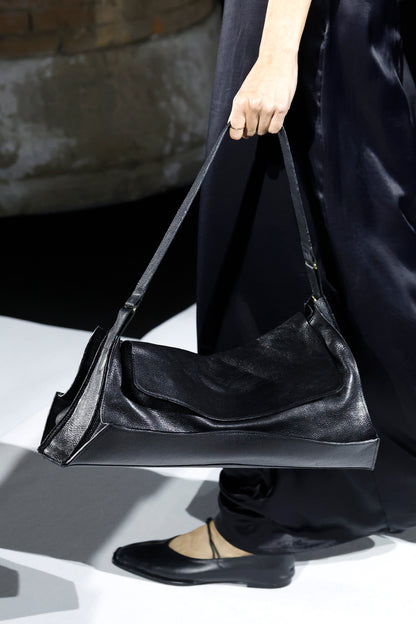 Black Maxi Crash Bag