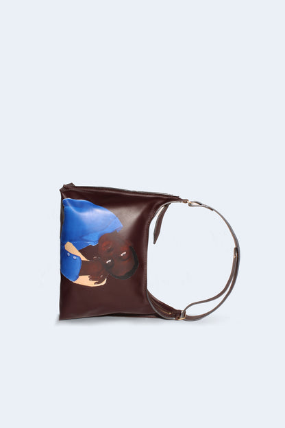 Face Special Edition Dark Brown Bag