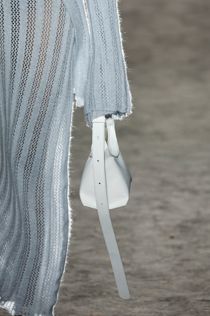 Soft Blue Knit Mohair Jumper