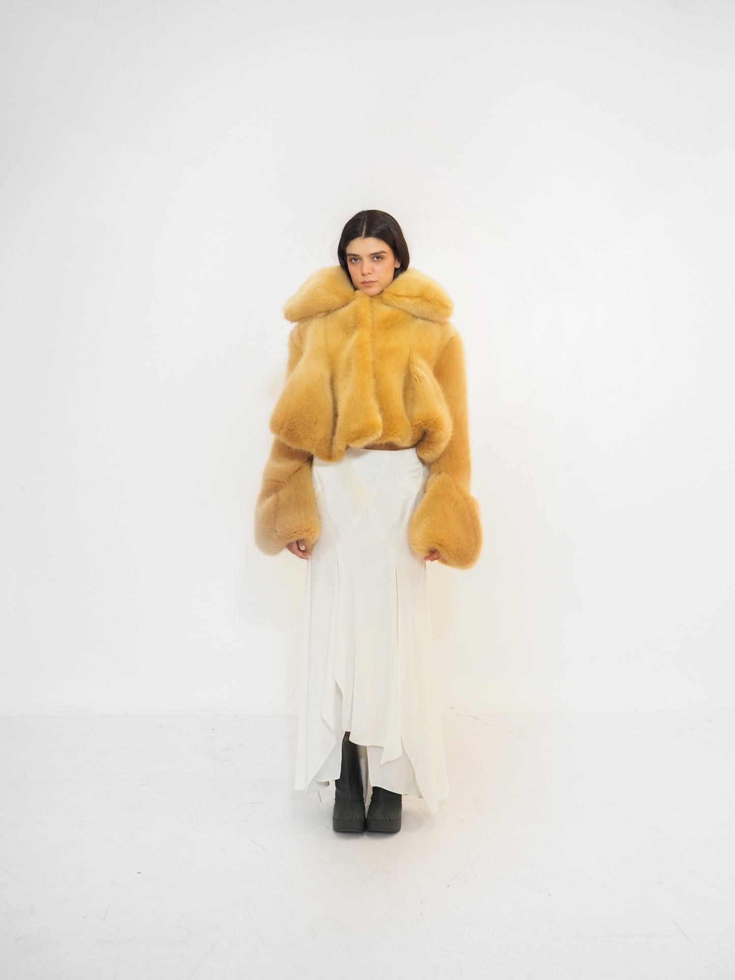 Caramel EcoFur Padded Jacket