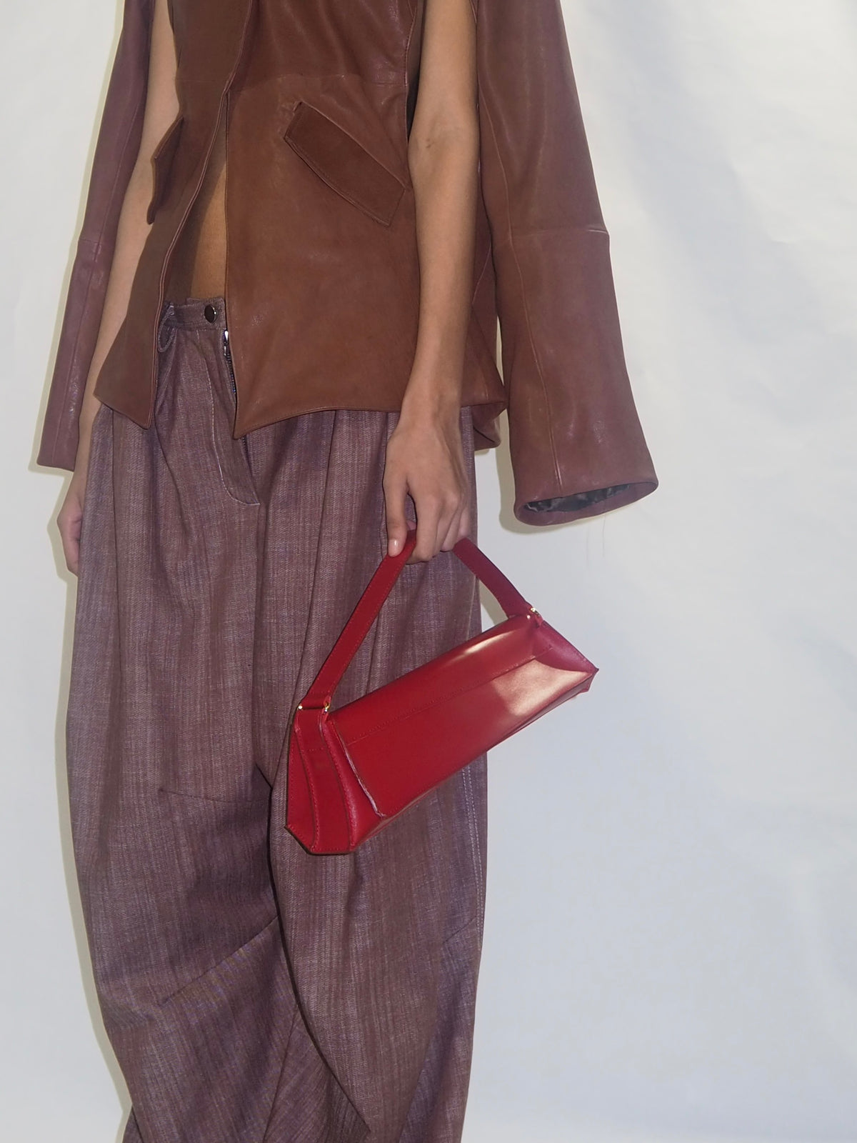 Cherry Elongate Crash Bag