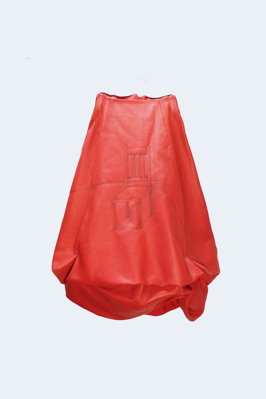 Red Leather Dress / Preorder