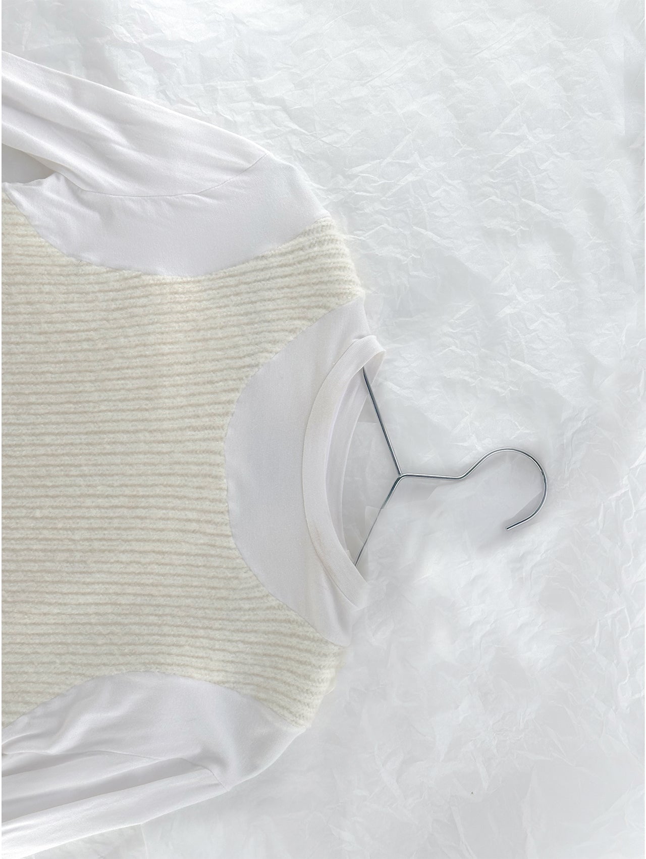 White Knit Jumper