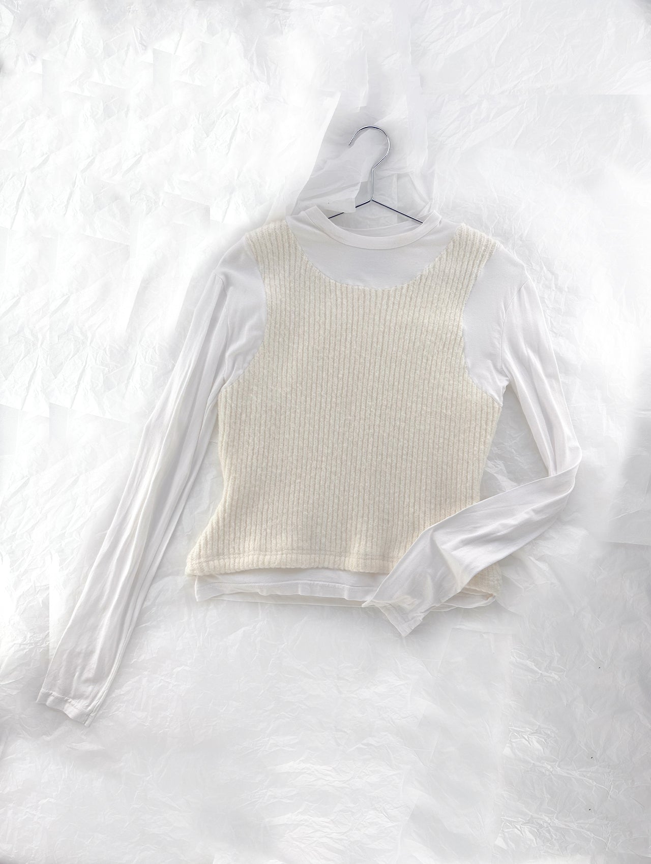 White Knit Jumper