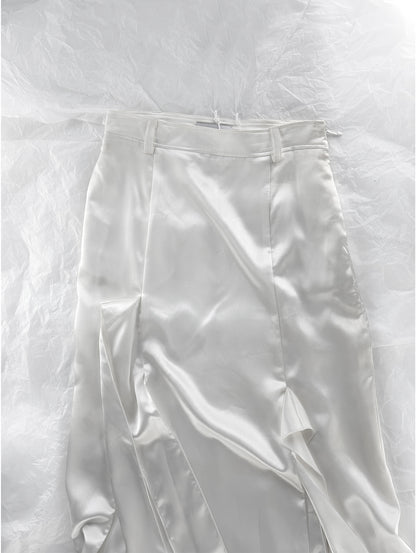 White Midi Skirt