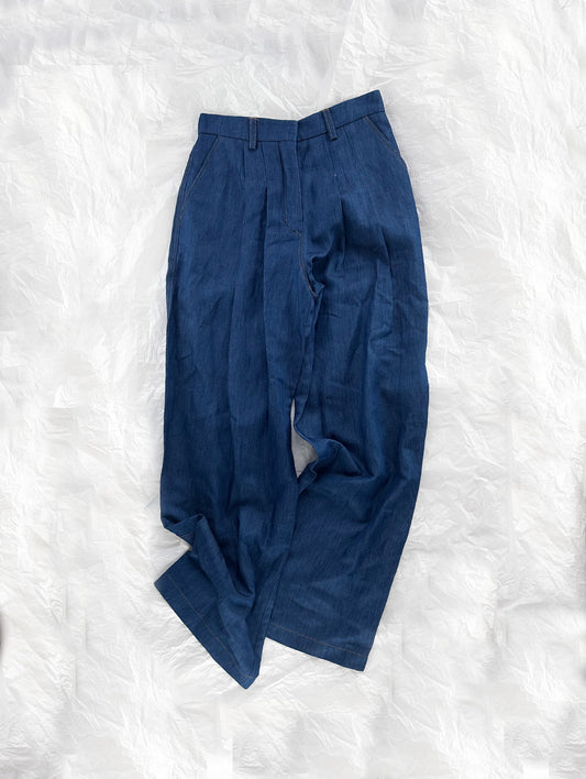 Blue Denim Long Pants