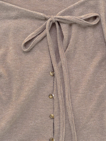 Beige Light Knit Jacket