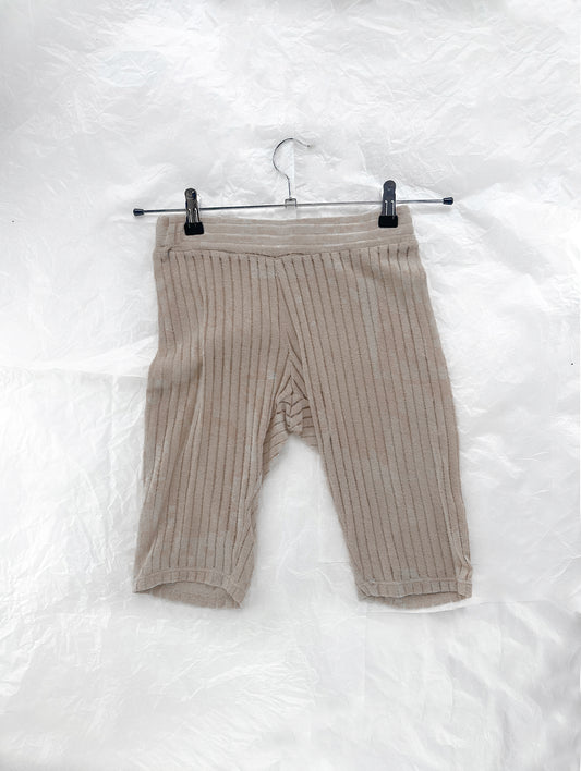Beige Light Knit Pants