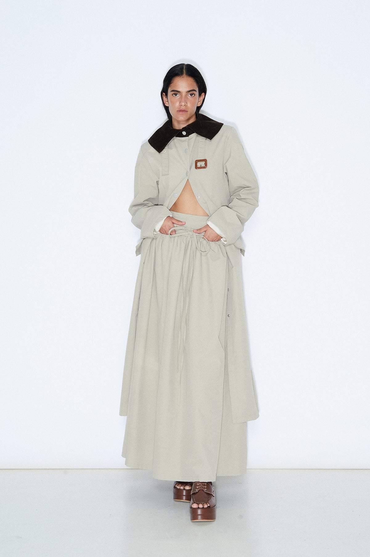 Natural 'New Classic' Gabardine
