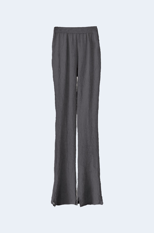 Pantalon gris marengo plisado