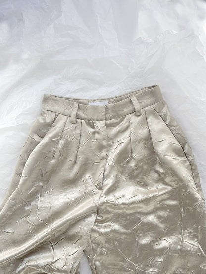 Semisatin Light Olive Pants